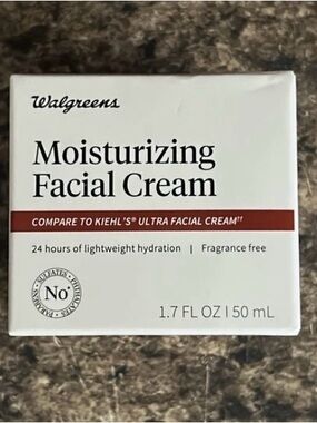 Walgreens Moisturizing Facial Cream - White